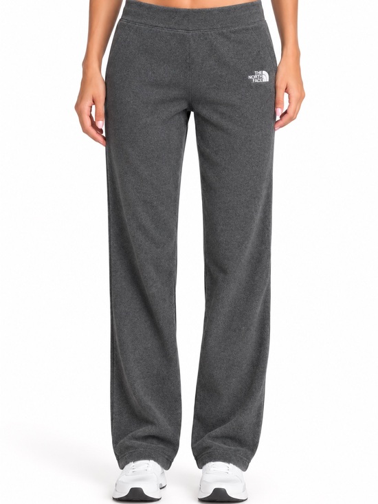The North Face Pants - The North Face Dark Gray PolartecFleece Straight-Leg Joggers